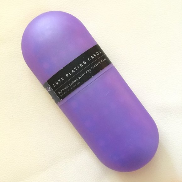 Vintage 90s Umbra Ante Oblong Playing Cards With Protective Case - Picture 5 of 8